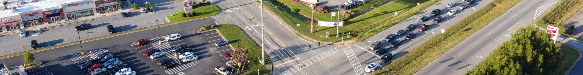 intersection near Bonaire, GA
